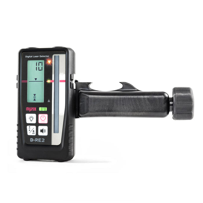 Myzox D-RE2 mm Laser Receiver with clamp - Hybrid Red and Green