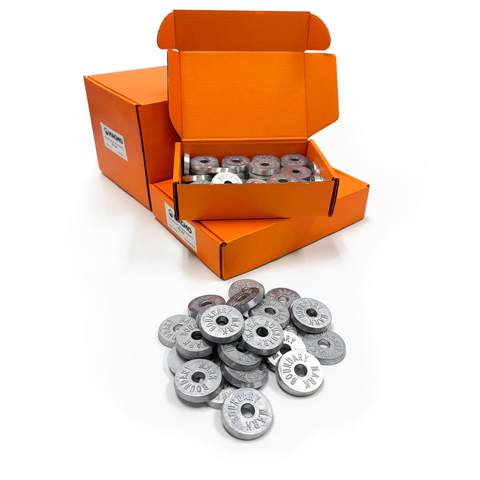 Magmo Survey Boundary Discs - Washers - Markers