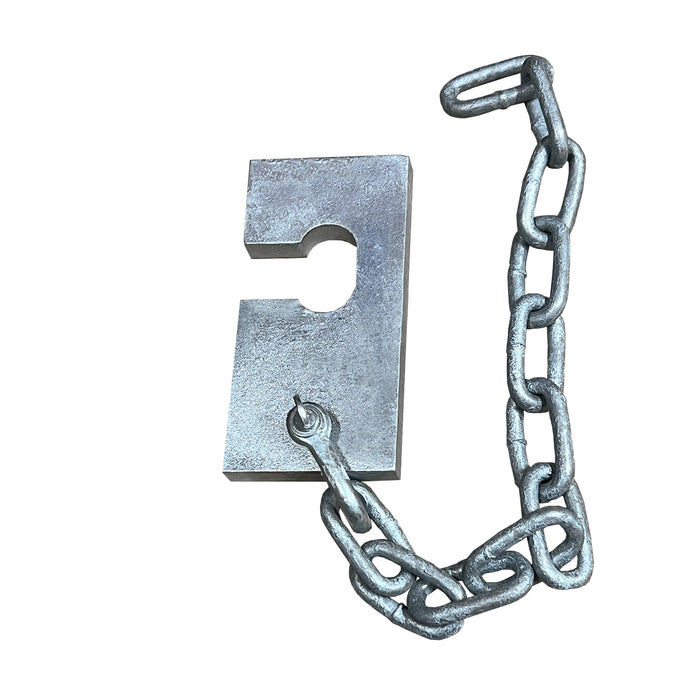 Magmo Scala Penetrometer Extractor Replacement Latch Hook With Chain and D-Shackle