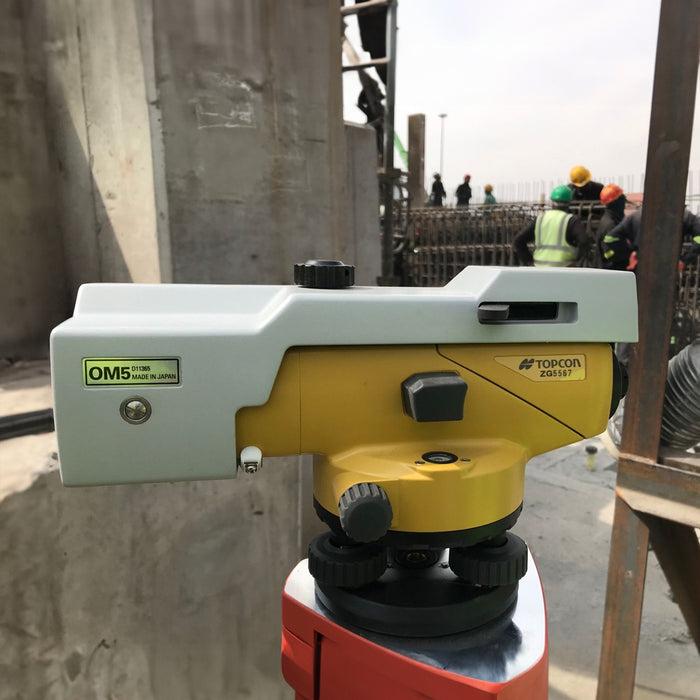 OM5 Parallel Plate Micrometer for Topcon and Sokkia Automatic Dumpy Levels