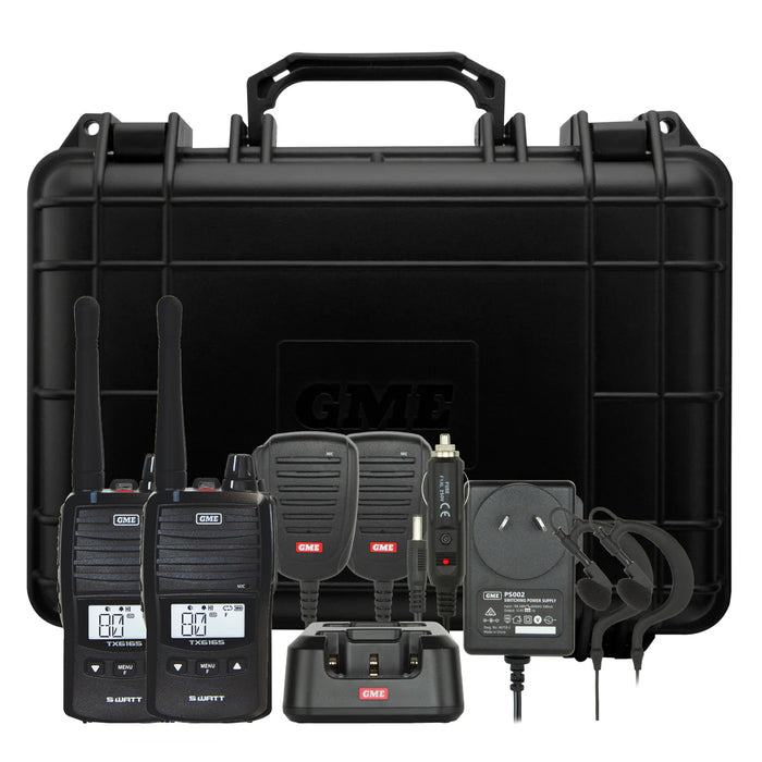 GME TX6165 Twin Pack 5 Watt Radios