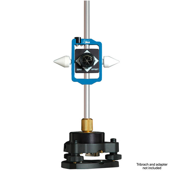 Seco Sliding Mini Pin Pole Prism and Sectional Metric Pole Kit