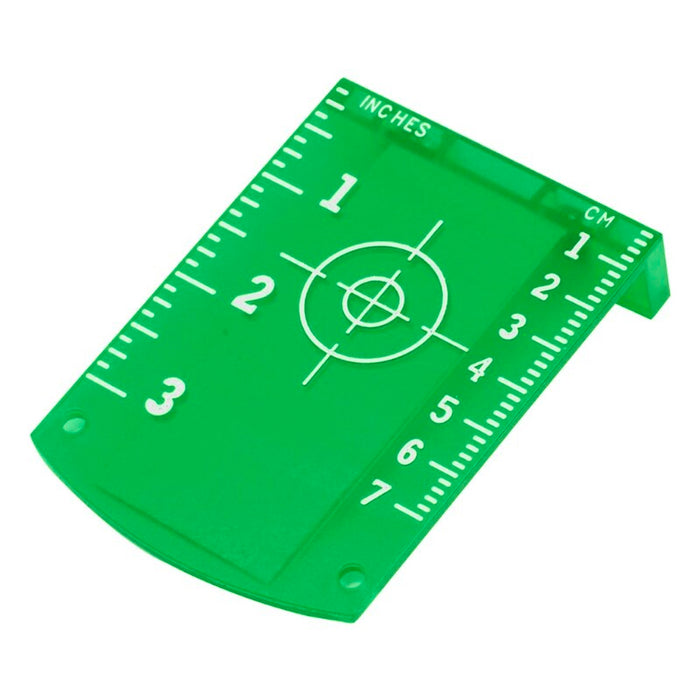 Nedo Laser Target Card Green