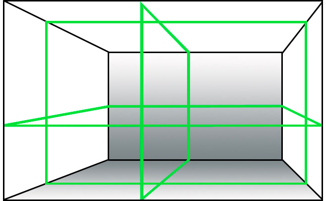 Nedo X-LINER 3D Green Beam Line Laser Level