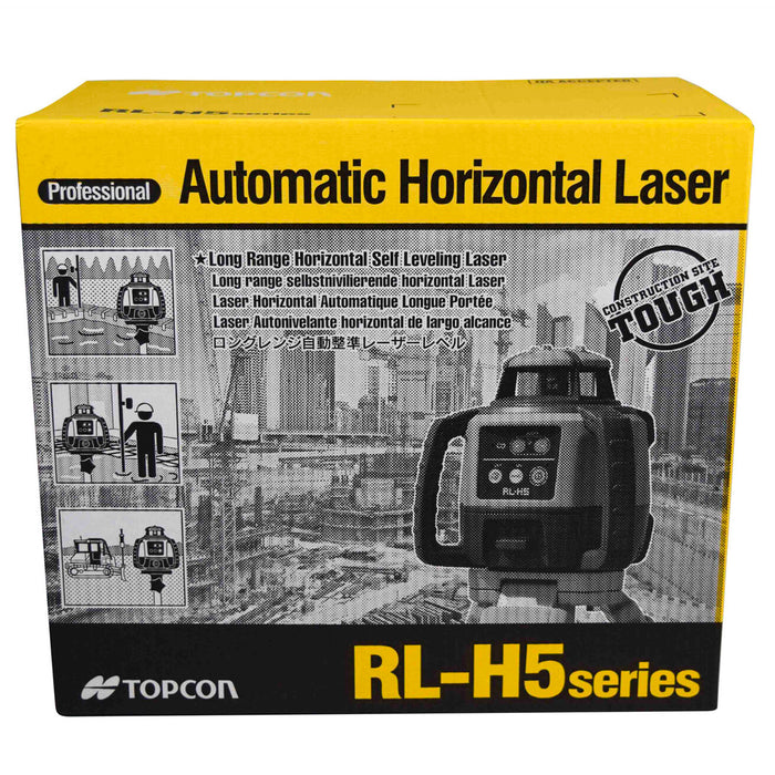 Topcon RL-H5A Slope Rotating Laser Level (Rechargeable)