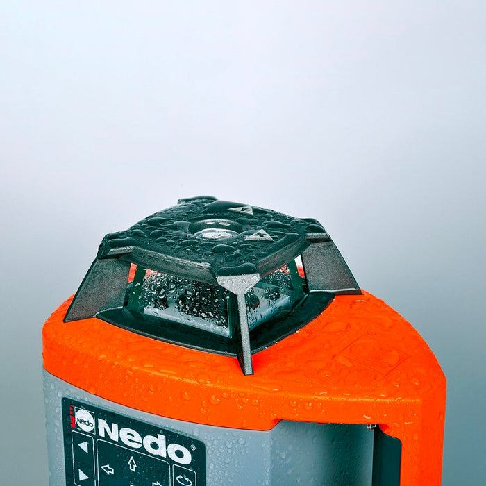 Nedo Sirius 1 HV - Red Beam Rotating Interior/Exterior Laser Level - Basic Kit
