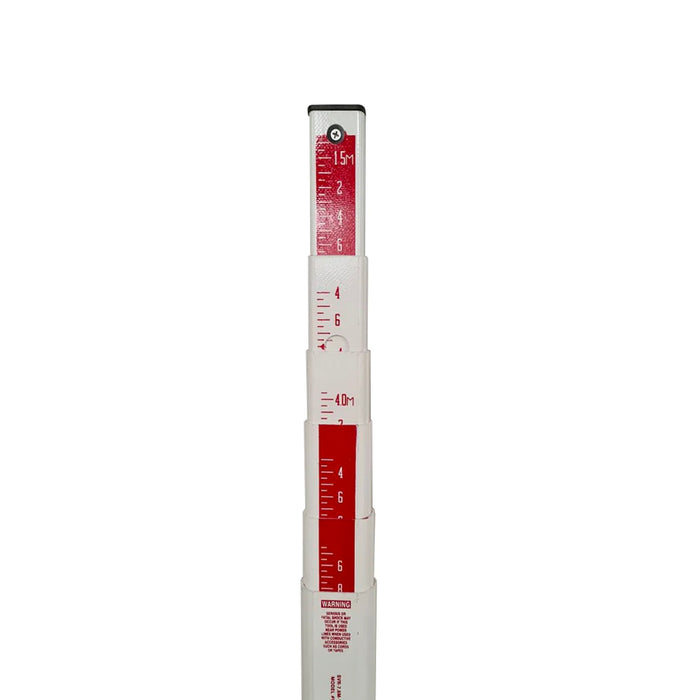 Seco 7.6m Fibreglass E-Face Level Staff