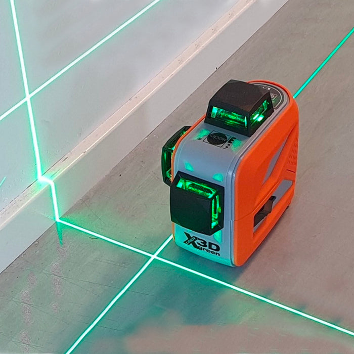 Nedo X-LINER 3D Green Beam Line Laser Level
