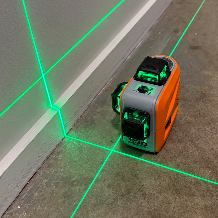 Nedo X-LINER 3D Green Beam Line Laser Level