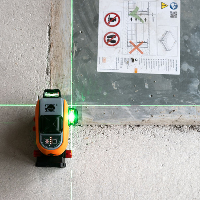 Nedo X-LINER 3D Green Beam Line Laser Level