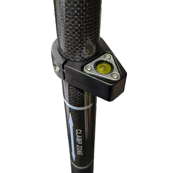 Seco Carbon Fibre 2 Section 2m GPS Rover Pole with Clamp Zone