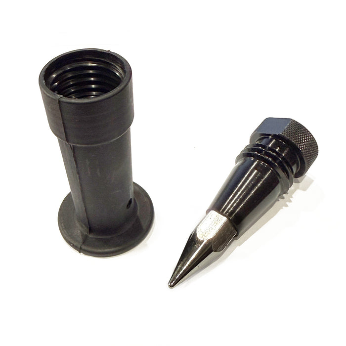 Seco Twist Lock Prism Pole - 2.6m Ultralite Non-Conductive Adjustable 5/8th Top