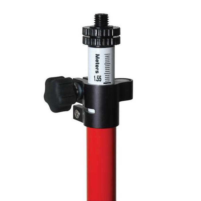 Seco Twist Lock Prism Pole - 2.6m Ultralite Non-Conductive Adjustable 5/8th Top