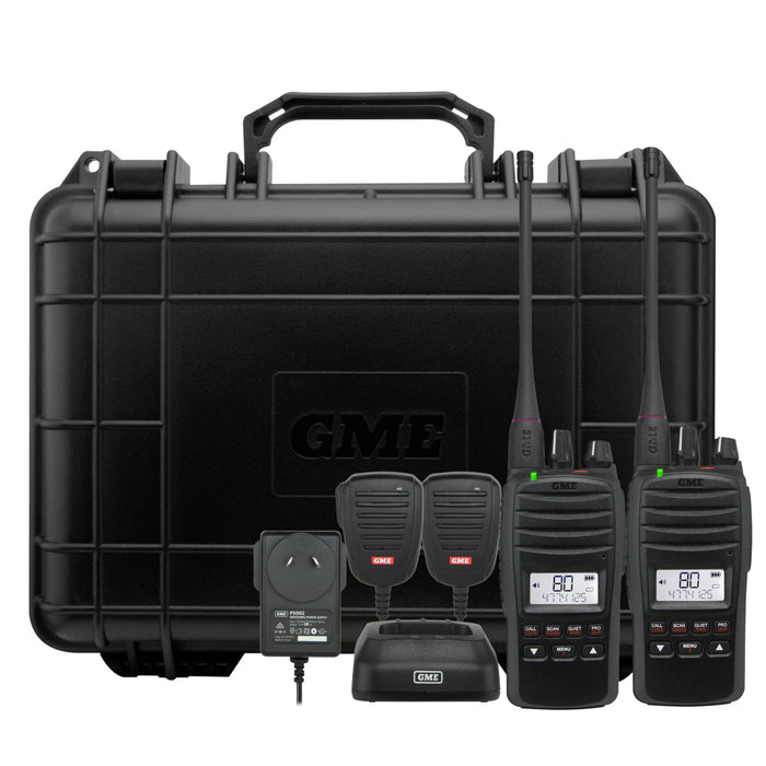 GME TX6600STP Twin Pack 5 Watt Radios