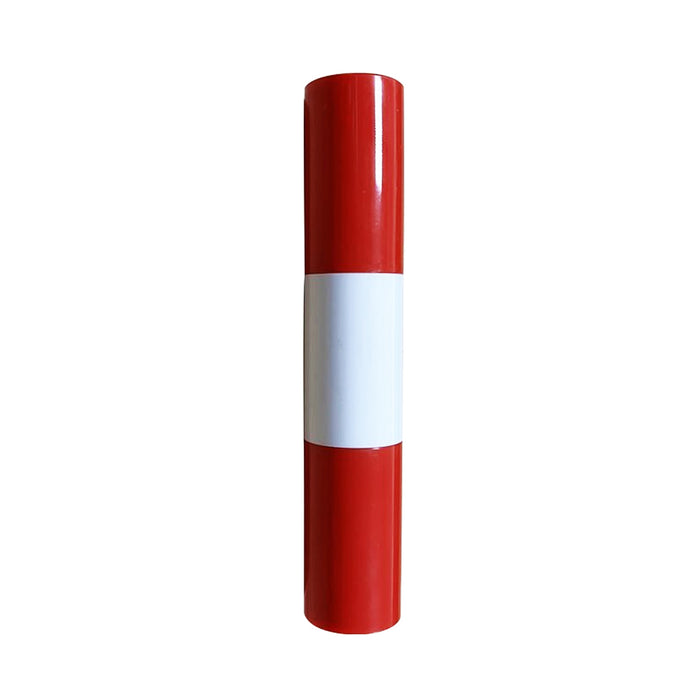Red and White Candy Pole Barbers Prism Target Pole