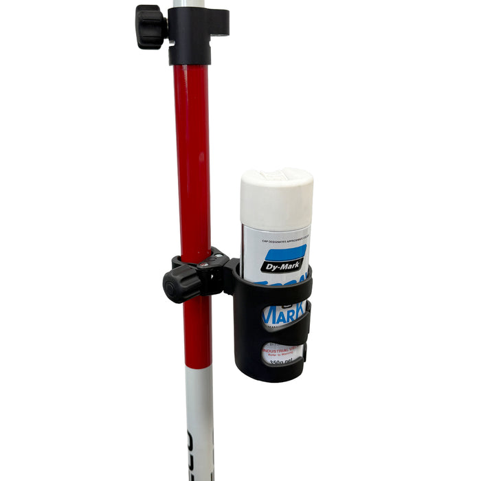 Measure Wheel & Prism Pole Marking Paint Can Holder