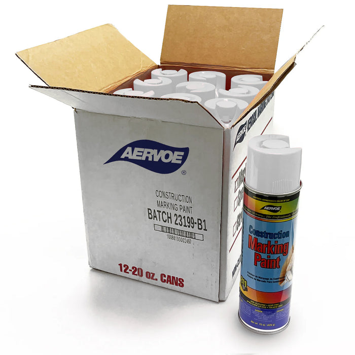 Aervoe Marking Paint - 482g Upside-down Cans - Carton of 12 Cans*