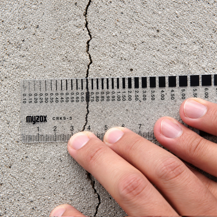 Myzox Crack Gauge Ruler