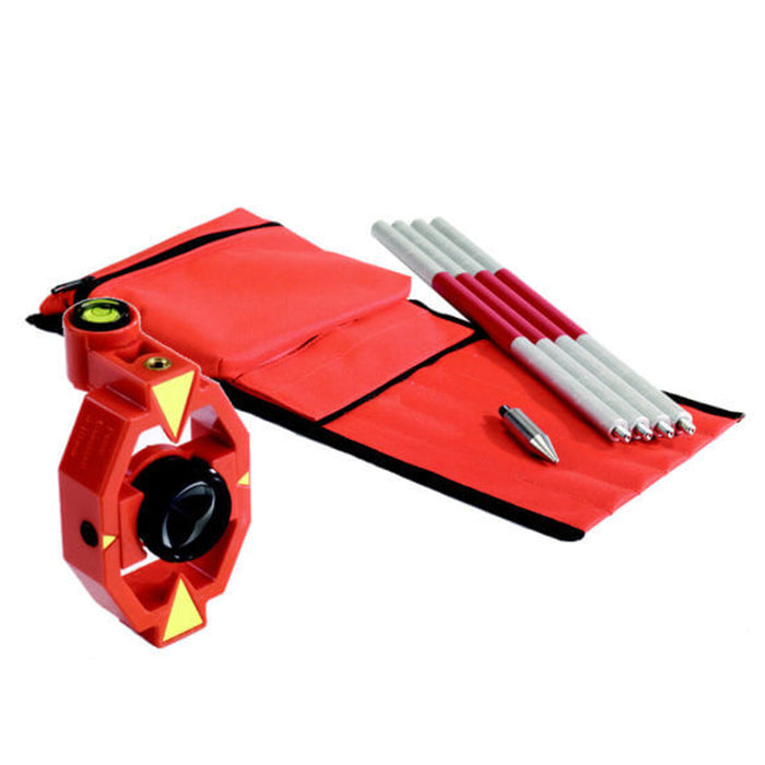 Leica Style GMP111 Mini Pin Pole Prism Set