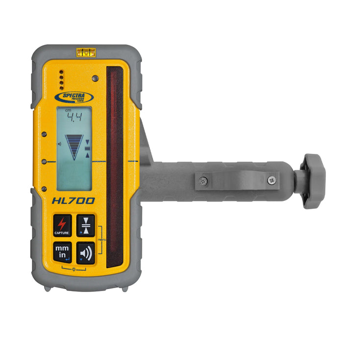 Spectra Precision HL700 (Apache Storm) mm Laser Receiver with clamp - Laserometer