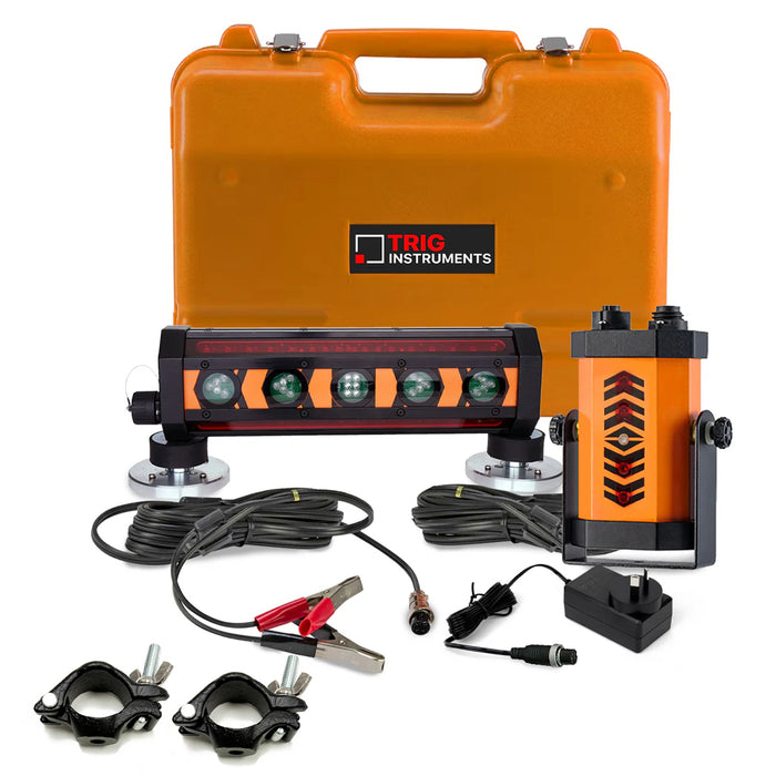Trilex MMR Magnetic Machine Mounted Rotating Laser Receiver - Red beam