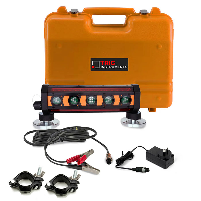 Trilex MMR Magnetic Machine Mounted Rotating Laser Receiver - Red beam