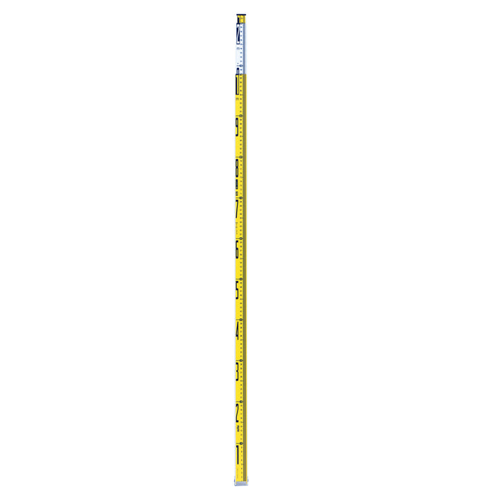 Myzox MTR-33 3m Level Staff with 2mm graduations and height scale