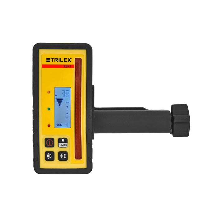Trilex RBR1 Red Beam mm Rotating Laser Receiver with clamp