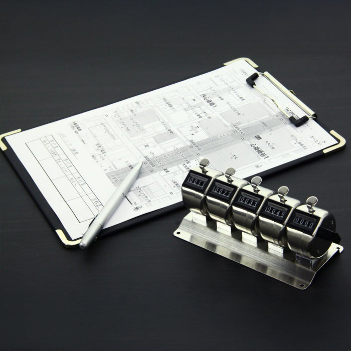 Inline Block Row of 5 Tally Counters - Best quality available