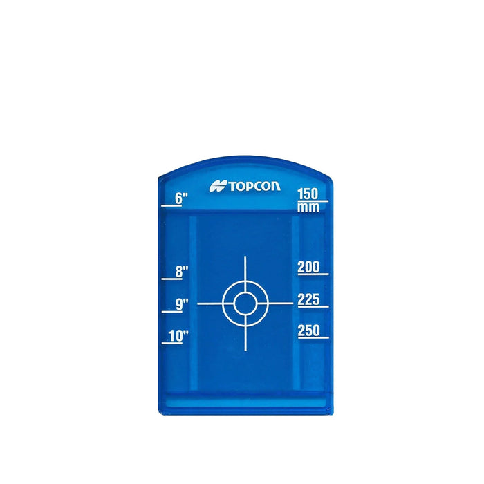 Topcon Pipe Laser Target Small Blue