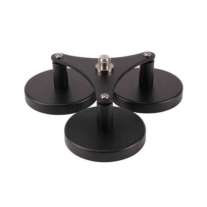 Triple Magnetic Mount With Spacer for GPS Height (eg Trimble R10)