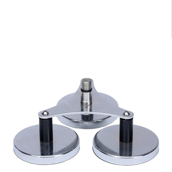 Triple Magnetic Mount With 5/8 Thread Stainless Steel