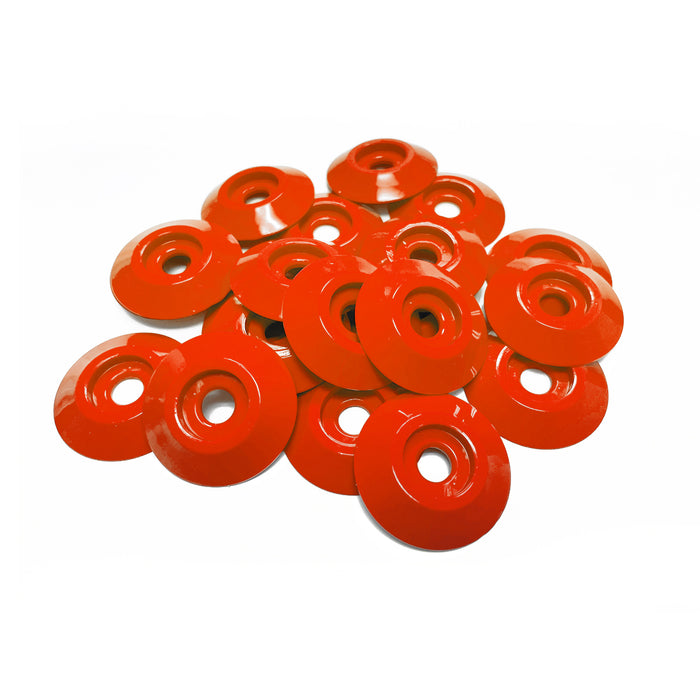 Plastic Survey Boundary Discs / Washers / Markers Round 47mm Pack of 20