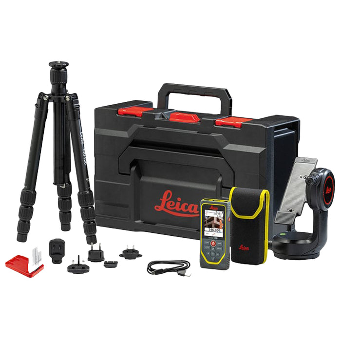 Leica Disto X6 Laser Distance Measure P2P Kit With Accessories