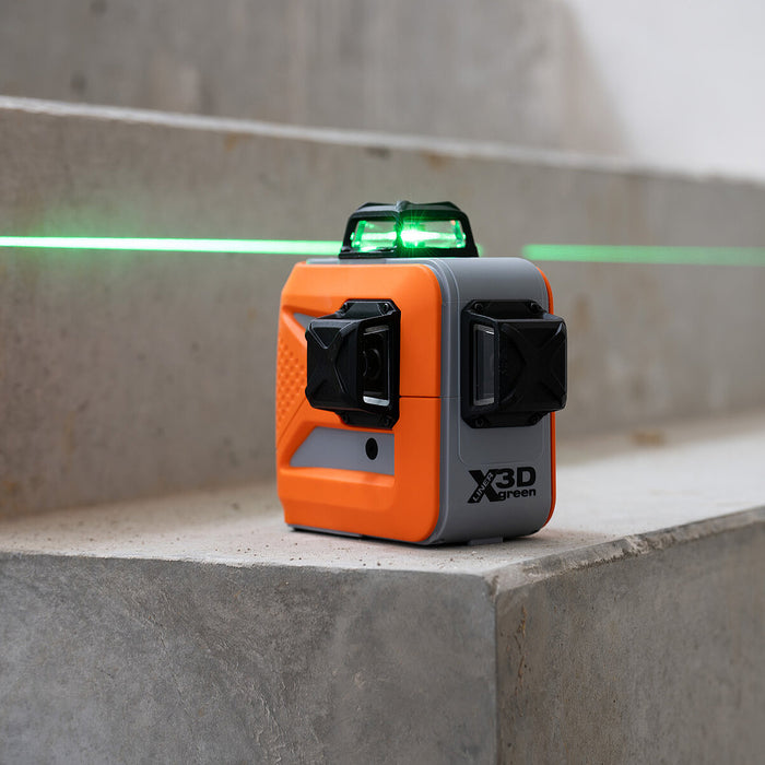Nedo X-LINER 3D Green Beam Line Laser Level