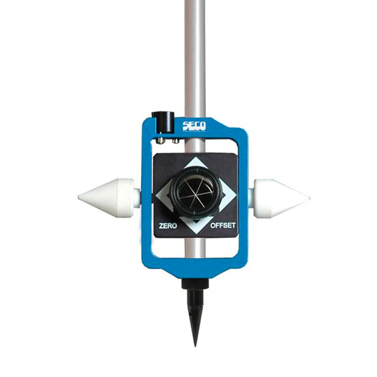 Trigonometry Instrument Seco Sliding Mini Pin Pole Prism and Sectional Metric Pole Kit — Trig ...