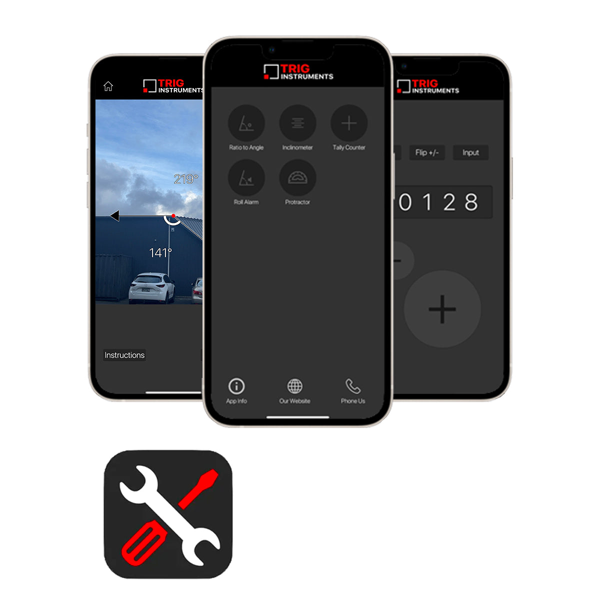 Rst Instrument App Tool Box App from Trig Instruments — Trig Instruments NZ