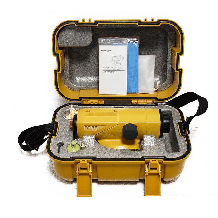 Topcon Dumpy Level Topcon AT-B2 Automatic Dumpy Level - 32x — Trig Instruments NZ