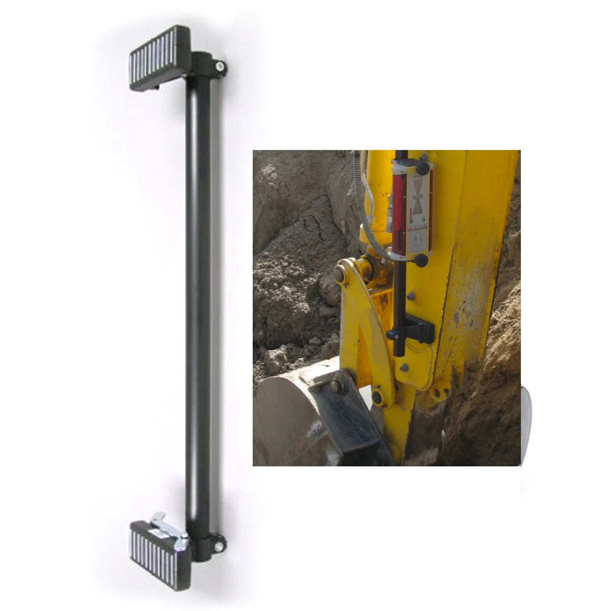 Magnetic Machine Control Receiver Mount Pole — Trig Instruments NZ