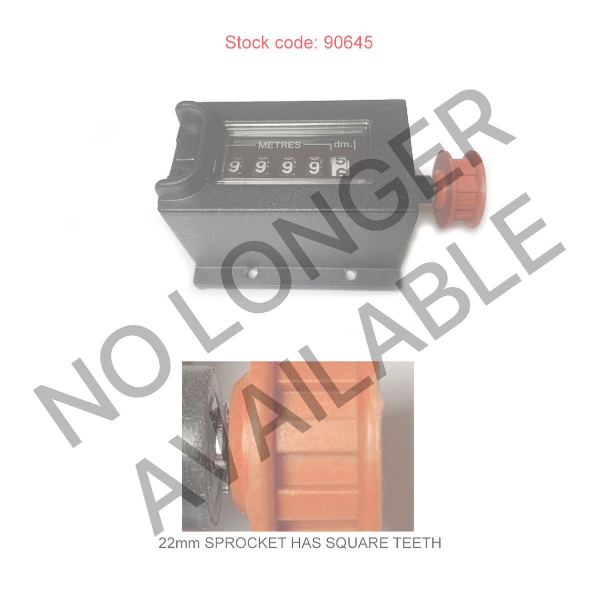 Rotosure Measuring Wheel Replacement Counters Genuine Parts — Trig