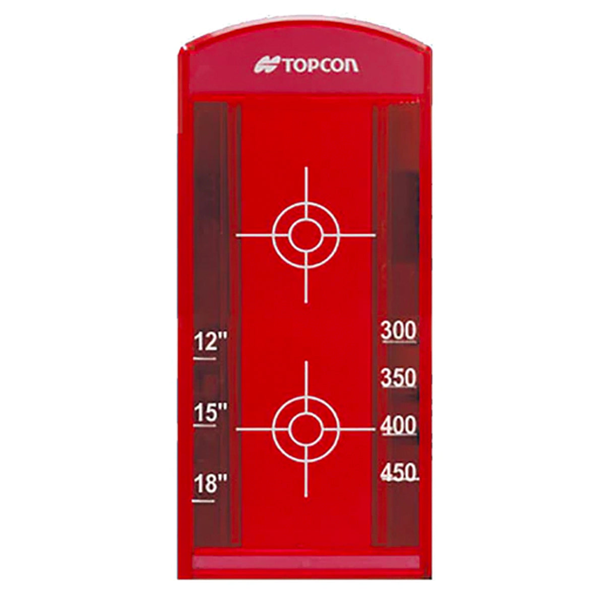 Topcon Pipe Laser Target Large Red — Trig Instruments NZ